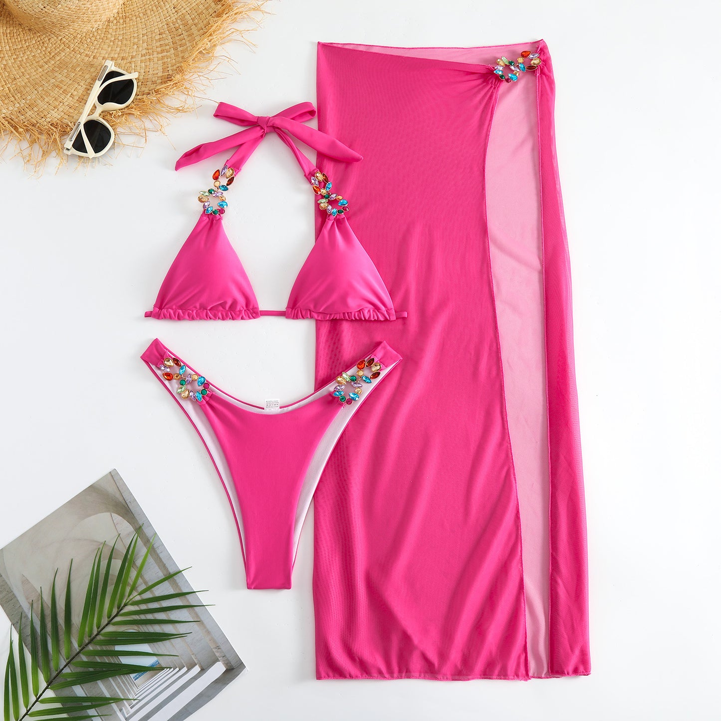 Maillot de bain femme 2 pièces jupe