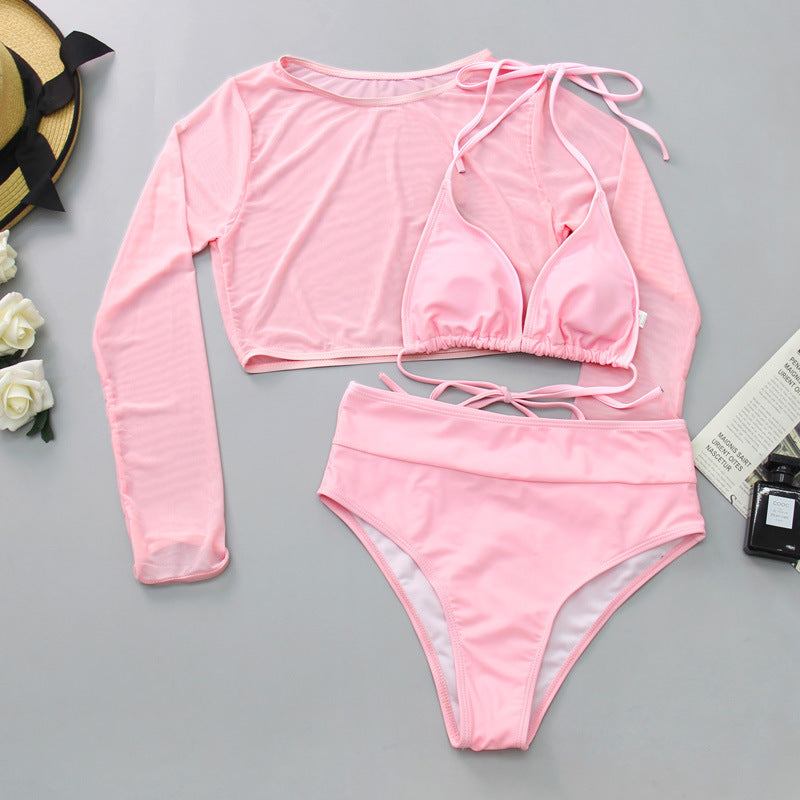 Maillot de bain crop top femme