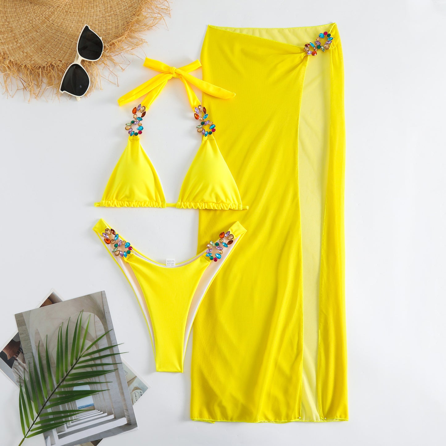 Maillot de bain femme 2 pièces jupe