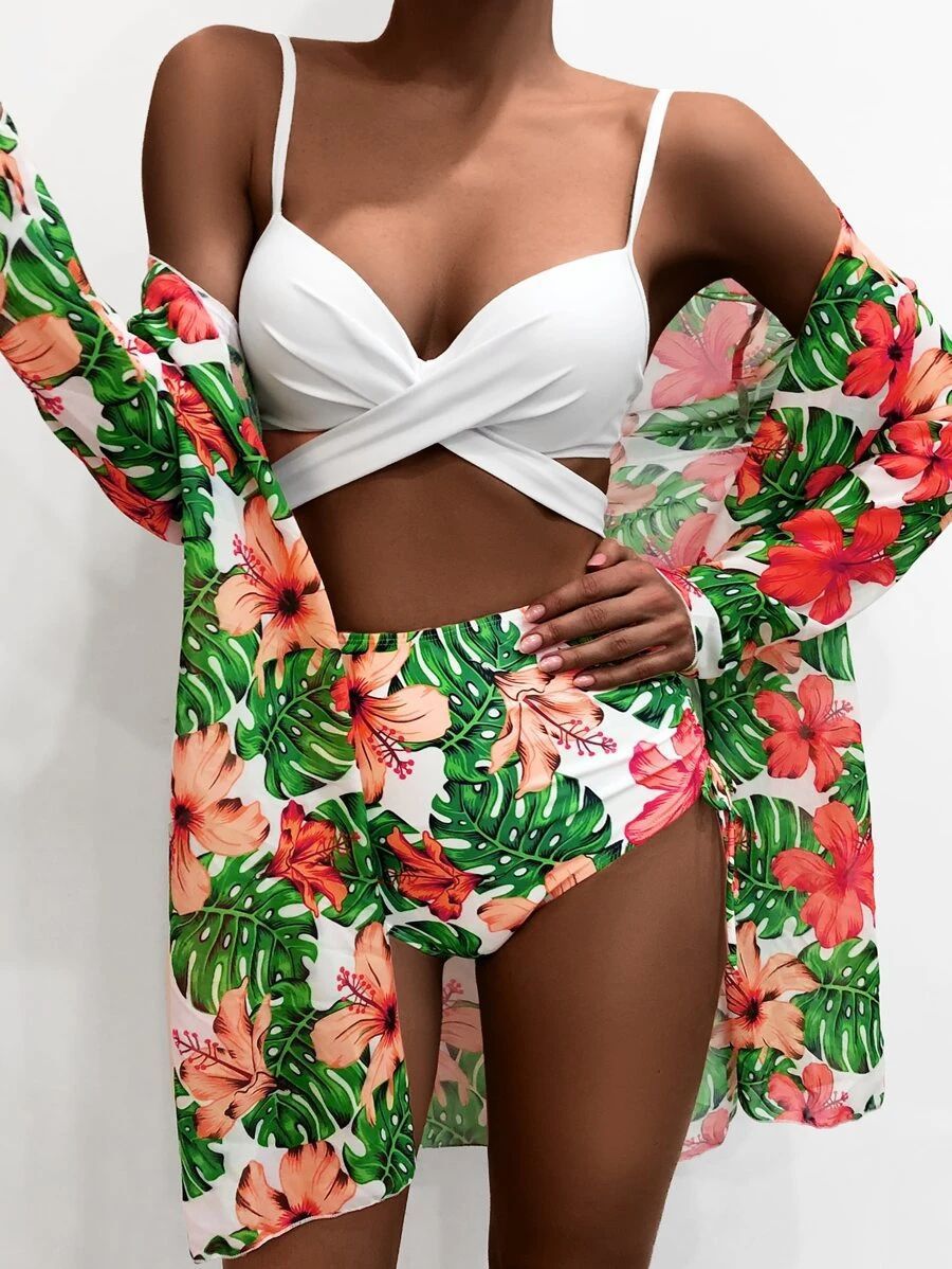 Maillot de Bain Femme Tropical – Élégance Exotique pour l'Été 2025