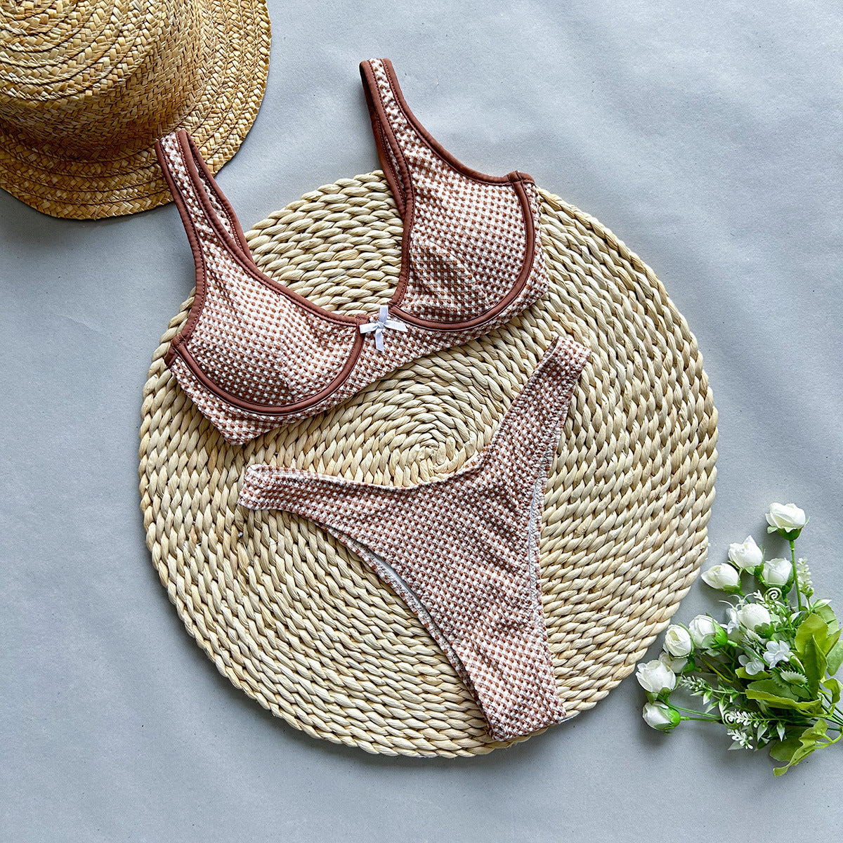 Maillot de Bain Deux Pièces Femme – Bikini Chic et Confortable pour l’Été