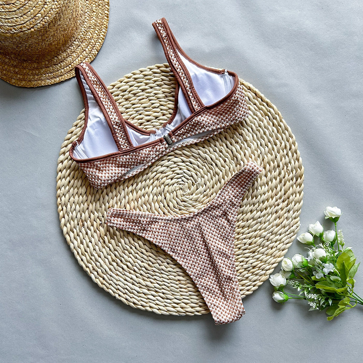 Maillot de Bain Deux Pièces Femme – Bikini Chic et Confortable pour l’Été