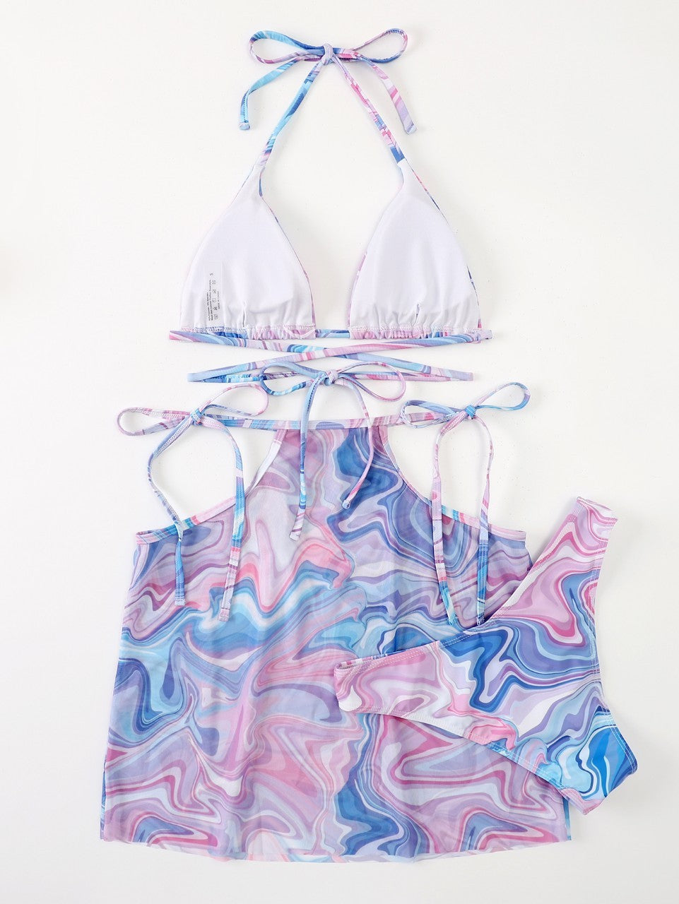 Maillot de bain 2 pièces femme – Couleur lavande tendance