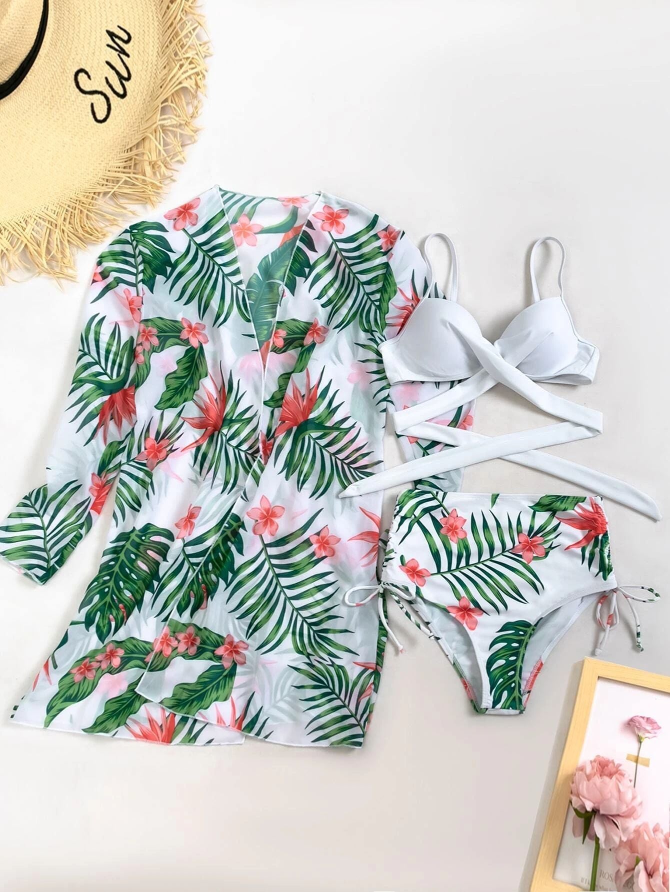 Maillot de Bain Femme Tropical – Élégance Exotique pour l'Été 2025