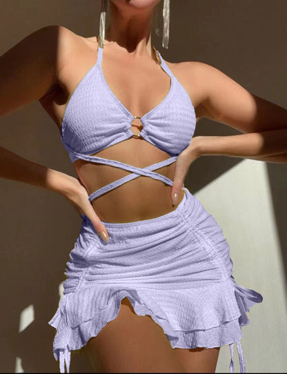 bikini jupe femme