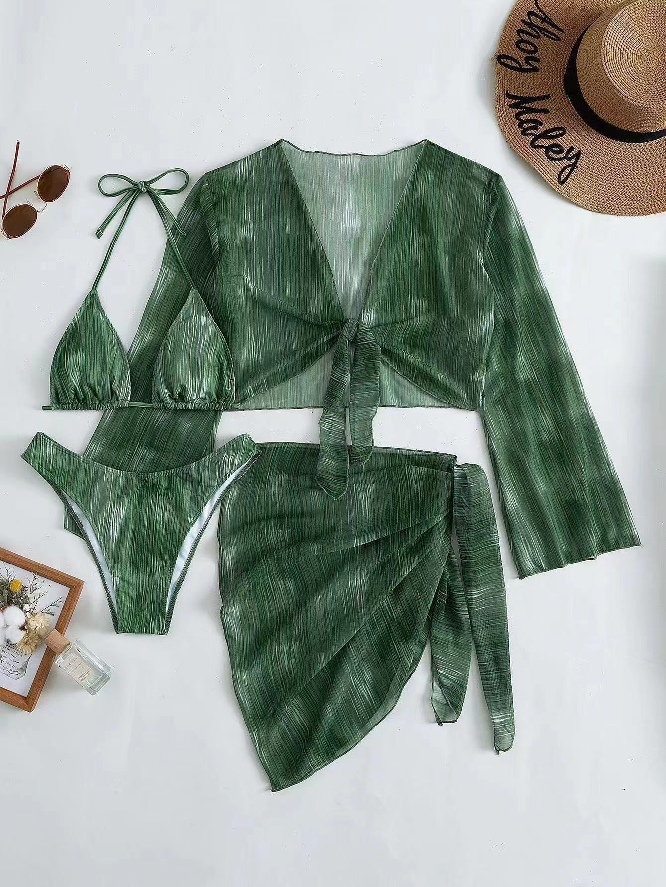 maillot de bain 2 pièces avec jupette