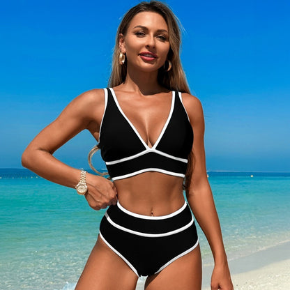 Maillot de bain Femme shorty taille haute